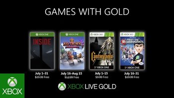 Games with Gold : Les jeux gratuits du mois de juillet 2019
