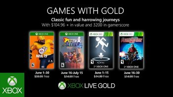 Games with Gold: Free games for June 2019